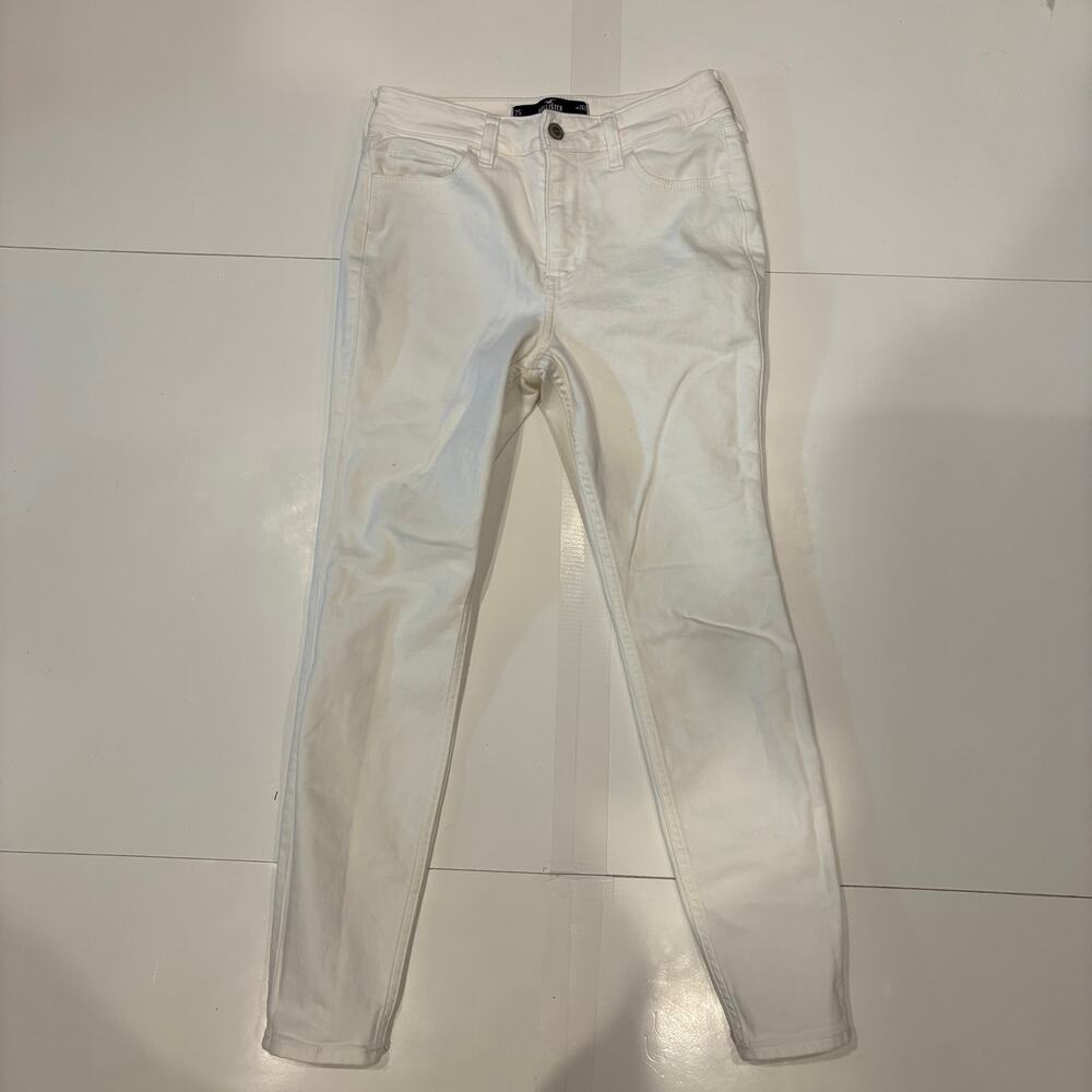 White Hollister Skinny Jeans